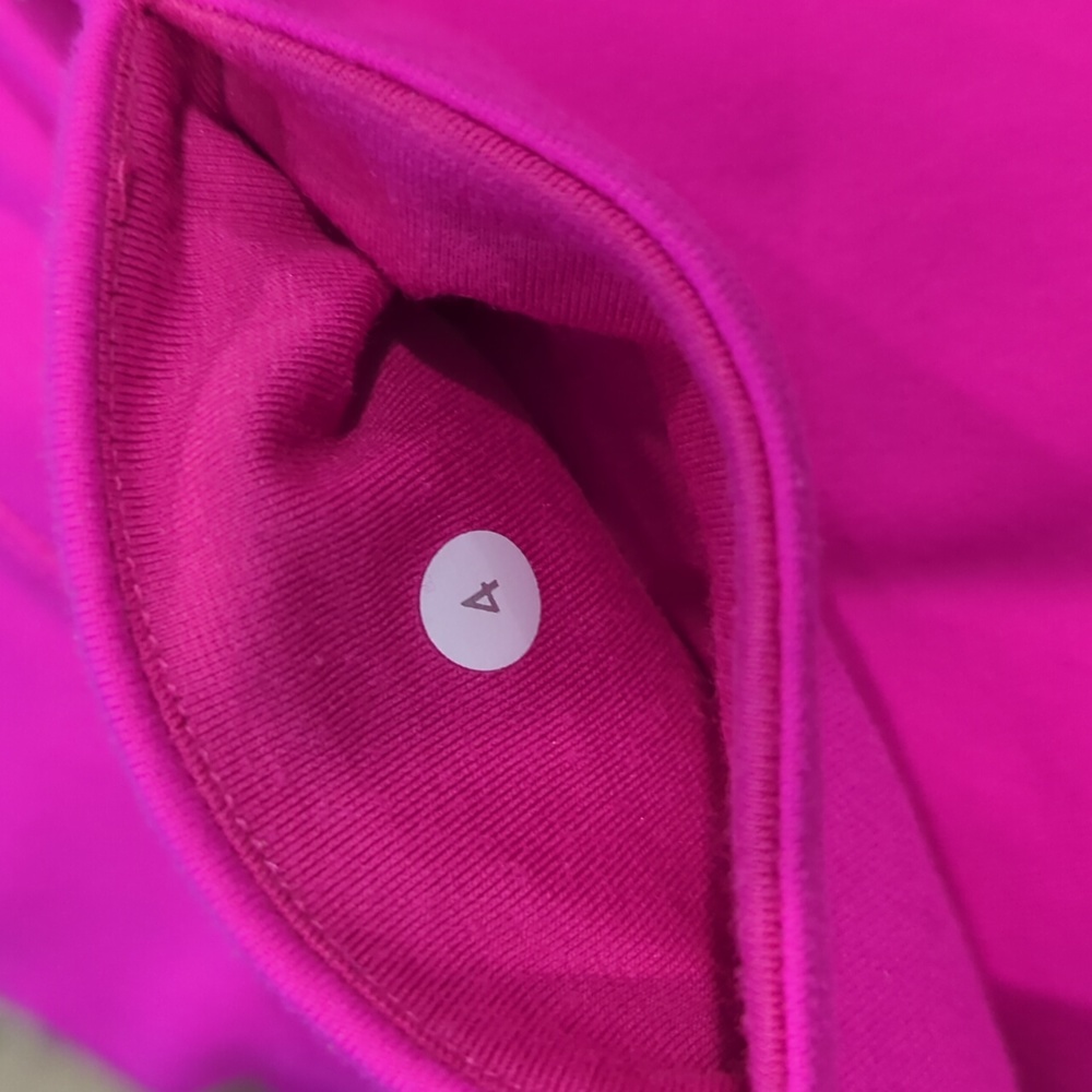 Lululemon Wunder Under Pant *Reversible Raspberry Glo Light/ Raspberry Glo Light - Picture 11 of 11